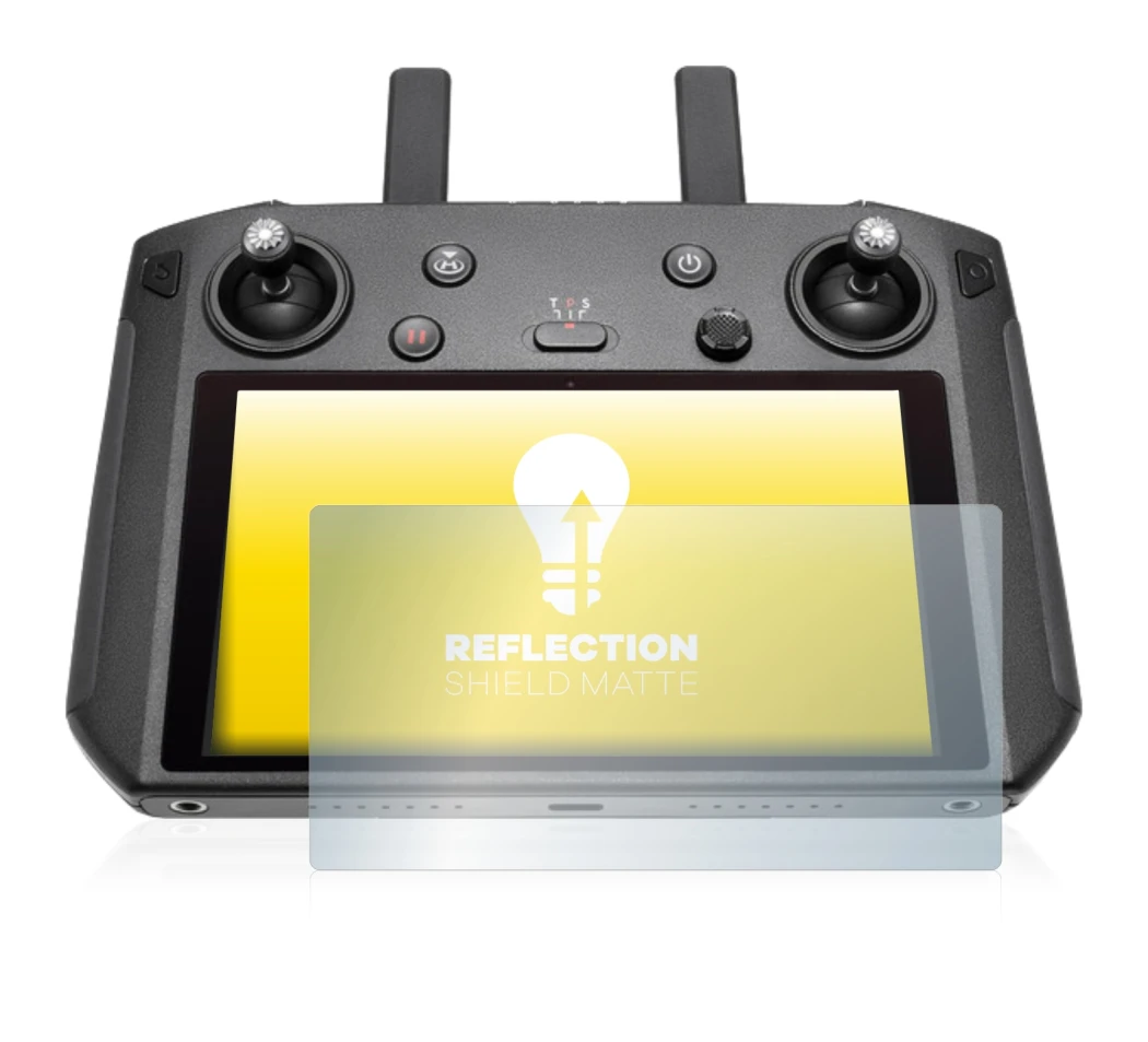 Image of the device DJI Smart Controller with a wide variety of screen protectors.