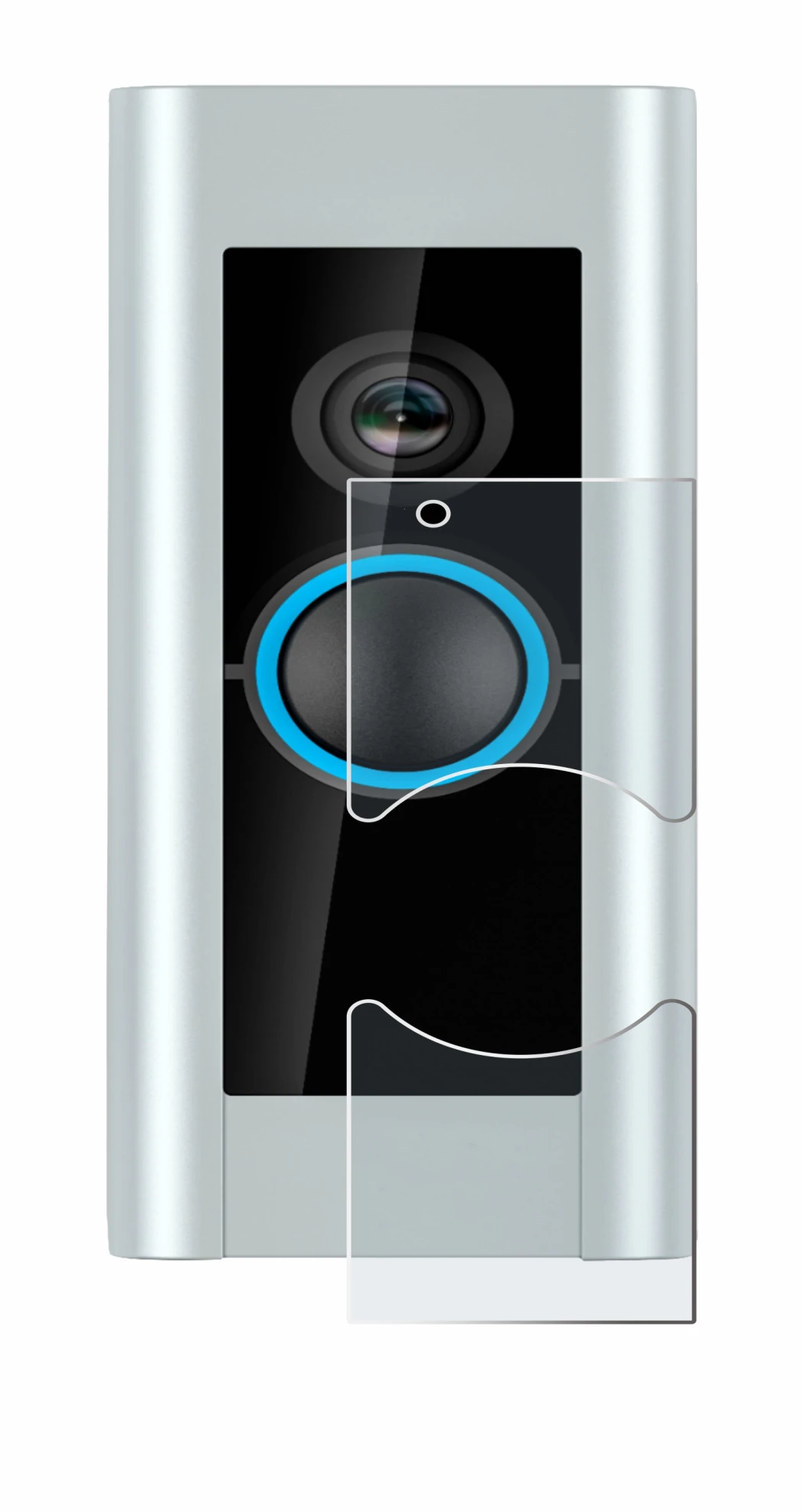 Image of the device Ring Video Doorbell Pro (Version 2) with a wide variety of screen protectors.