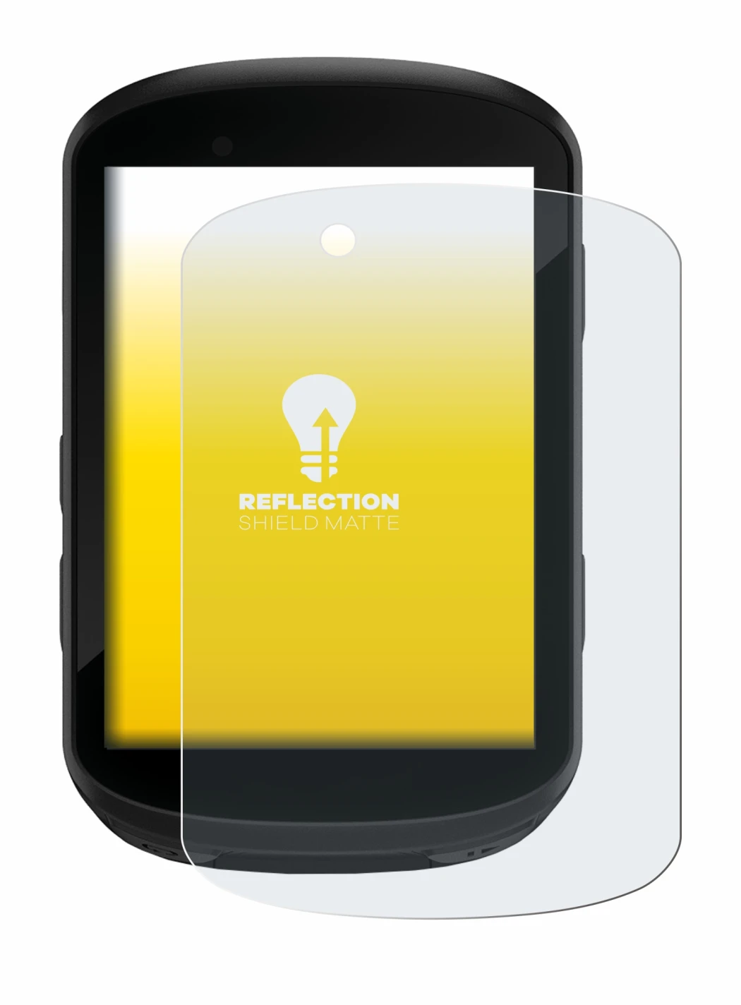 Image of the device Garmin Edge 830 with a wide variety of screen protectors.