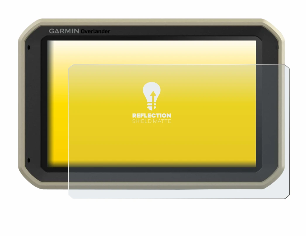 Image of the device Garmin Overlander with a wide variety of screen protectors.