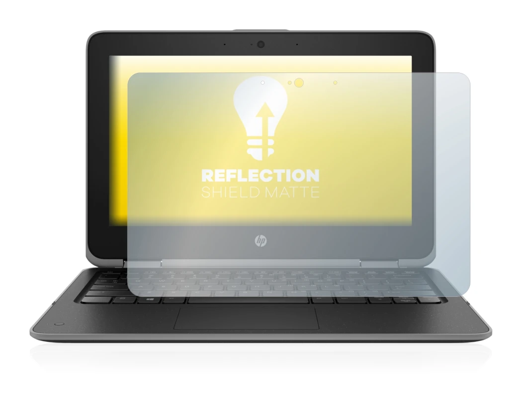 Image of the device HP ProBook x360 11 G3 with a wide variety of screen protectors.