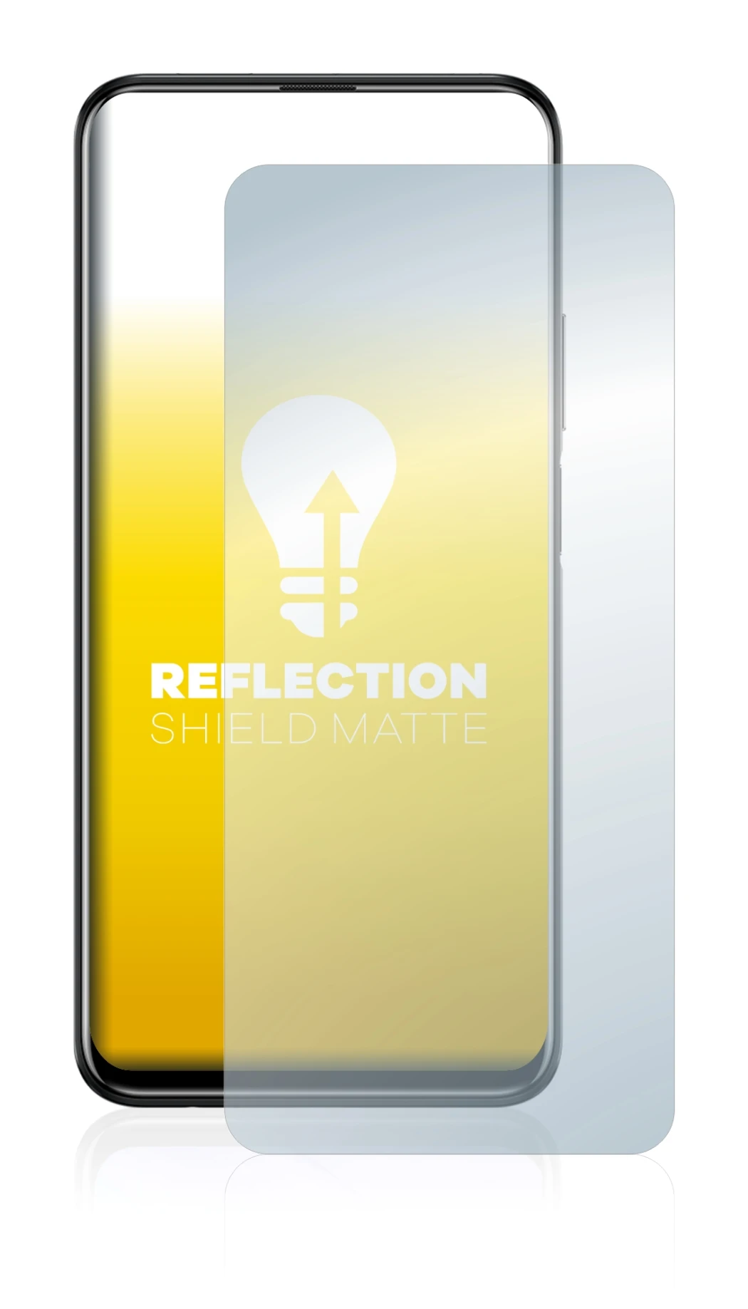 Image of the device Huawei Y9s with a wide variety of screen protectors.