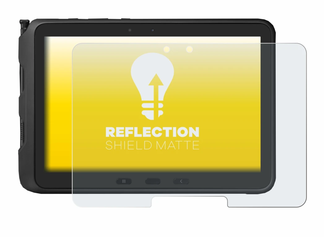 Image of the device Samsung Galaxy Tab Active Pro with a wide variety of screen protectors.