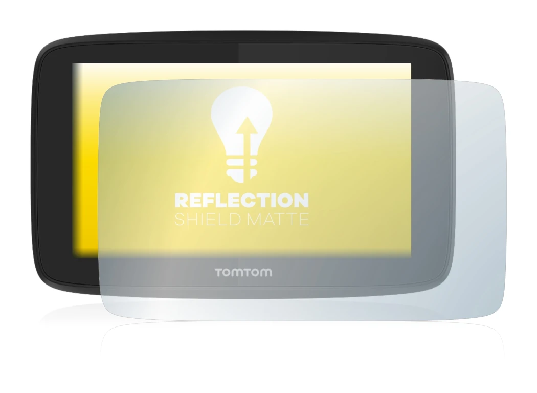 Image of the device TomTom Go Professional 520 with a wide variety of screen protectors.