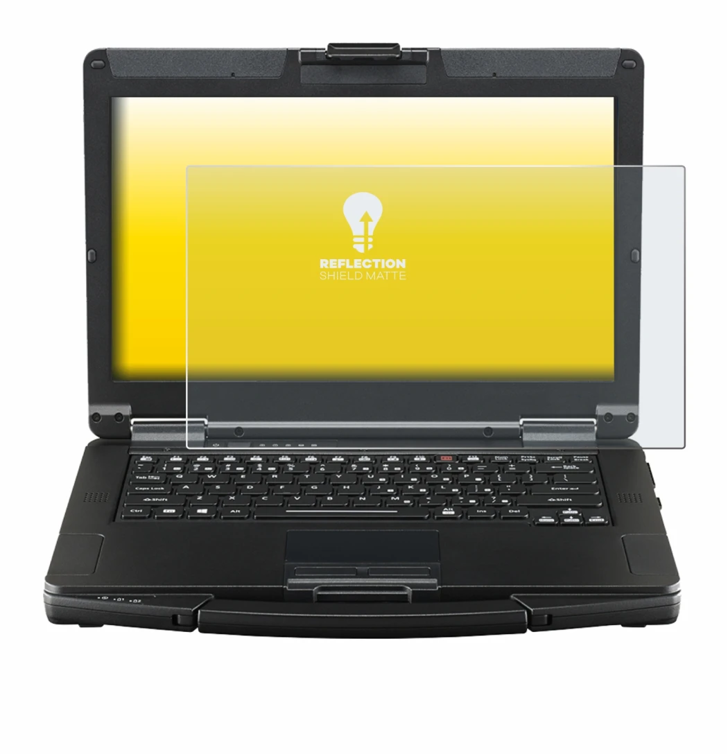 Image of the device Panasonic Toughbook FZ-55 Touch with a wide variety of screen protectors.