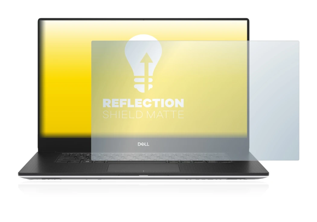 Image of the device Dell Precision 5540 with a wide variety of screen protectors.