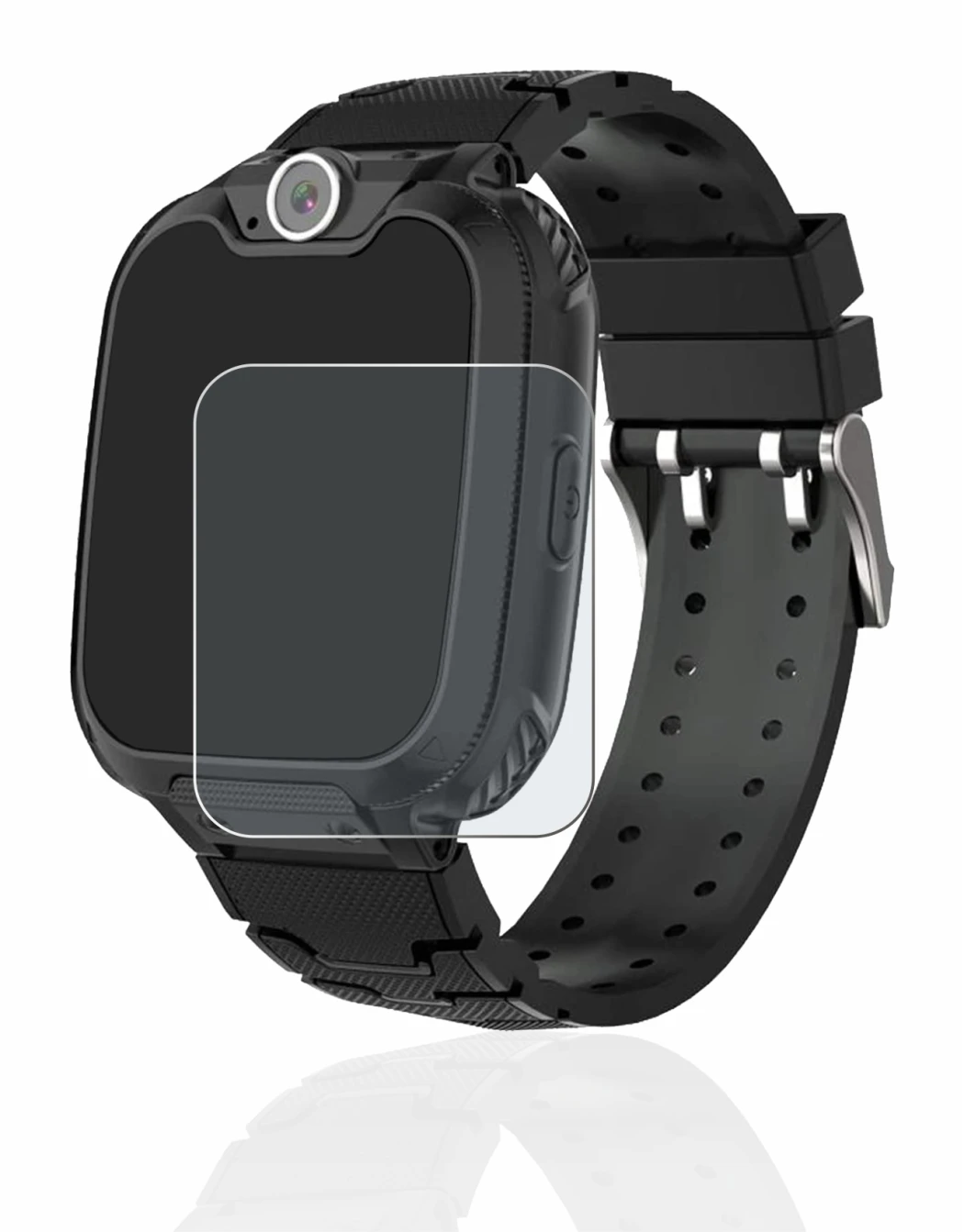 Image of the device Pthtechus G-612 with a wide variety of screen protectors.