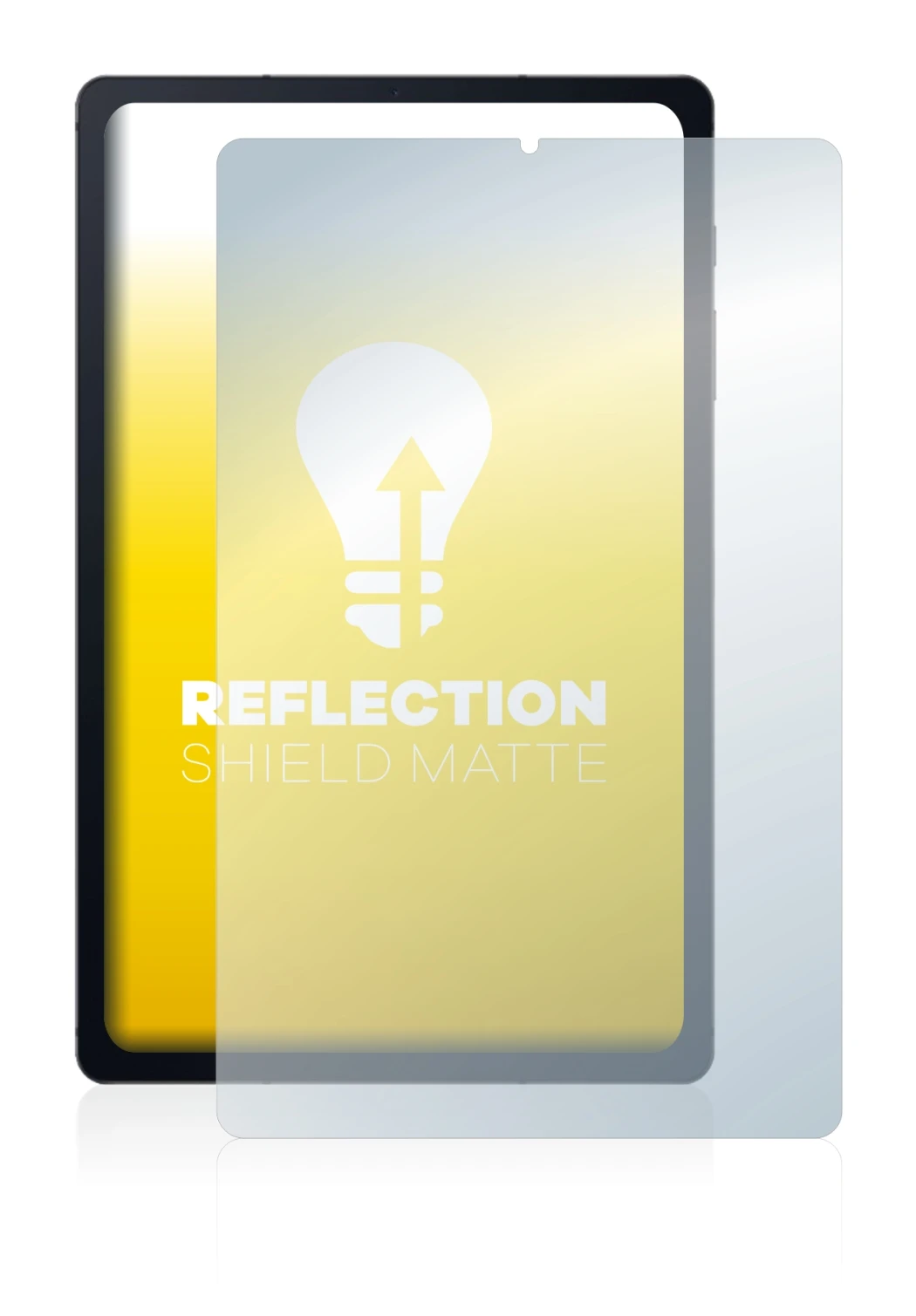 Image of the device Samsung Galaxy Tab S6 Lite 2020 with a wide variety of screen protectors.