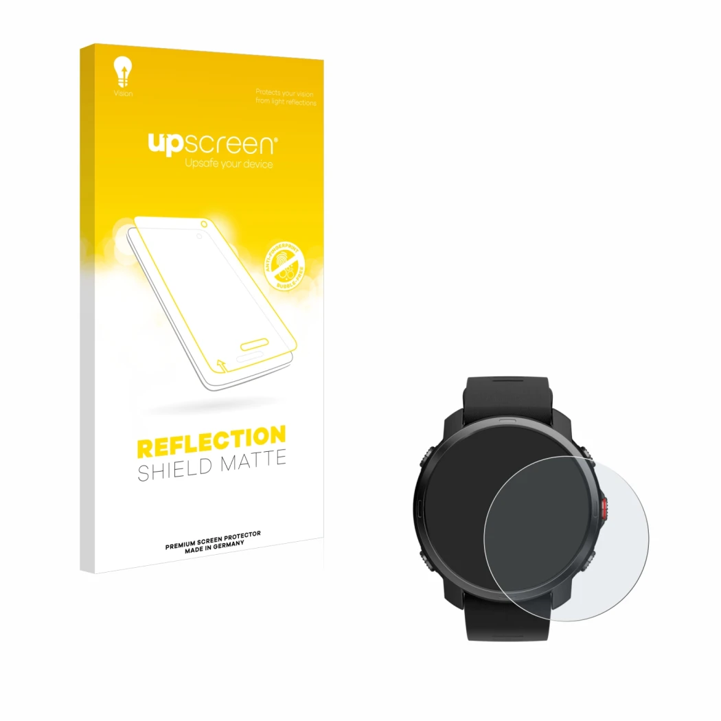 Front side of a product packaging with the brand logo upscreen. Next to it is the device Polar Grit X shown with the correspon
