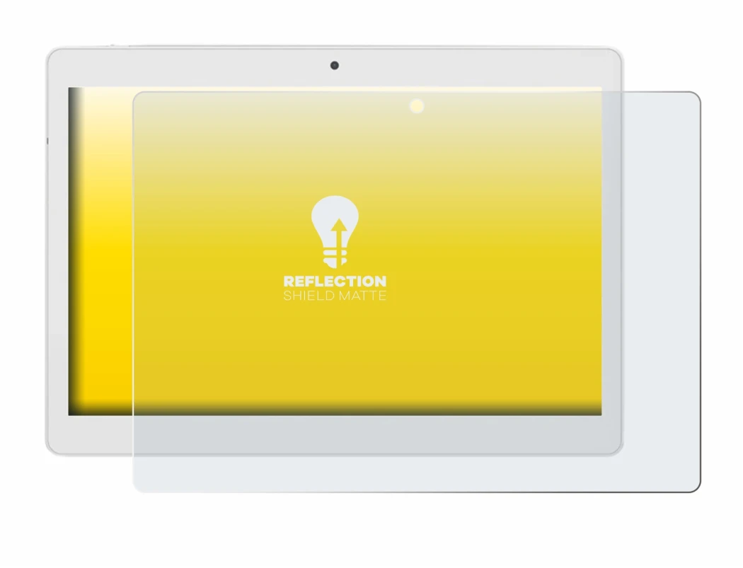 Image of the device Alldocube M5X Pro with a wide variety of screen protectors.