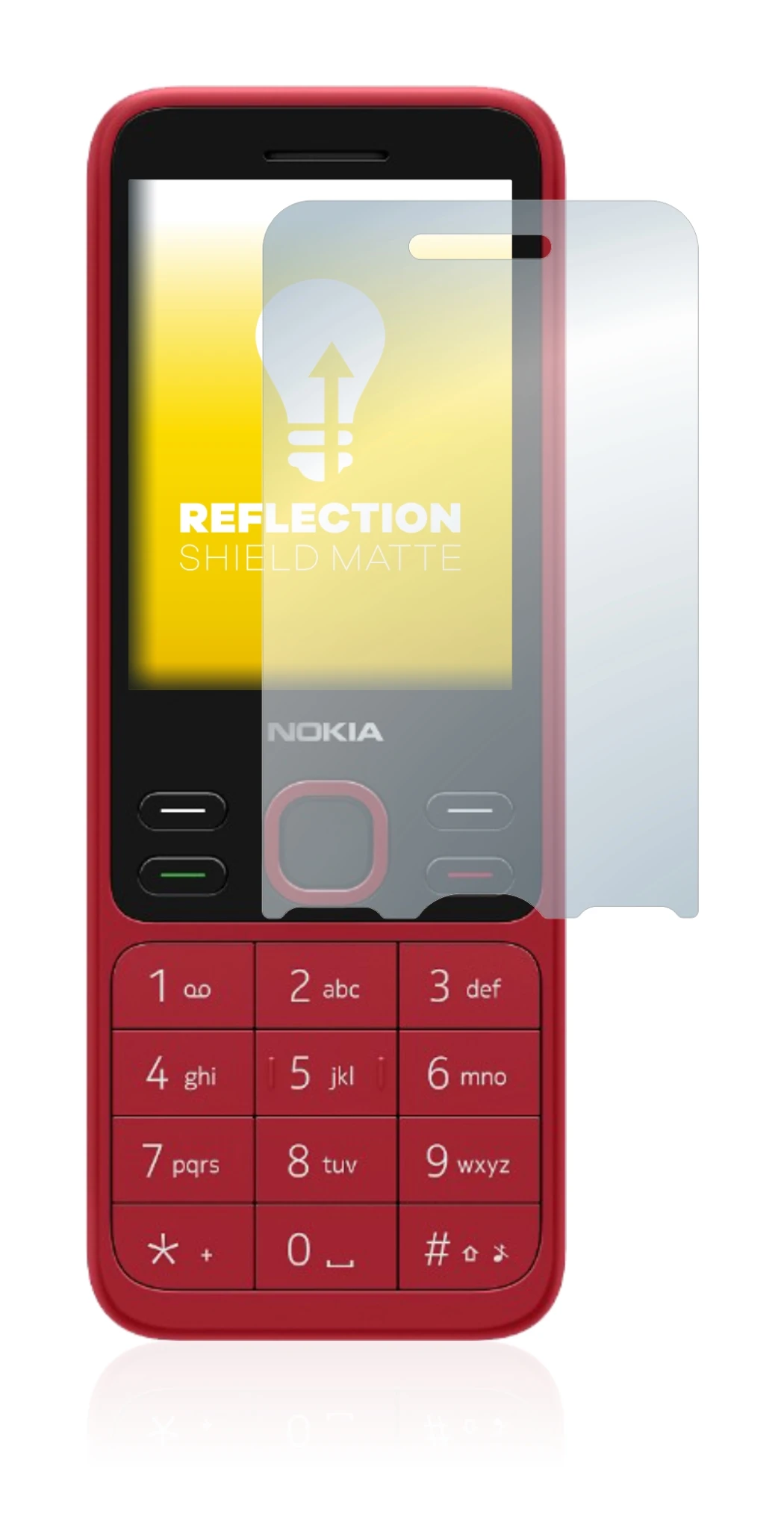 Image of the device Nokia 150 2020 with a wide variety of screen protectors.