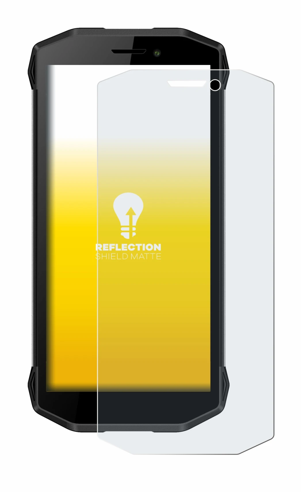 Image of the device Evolveo Strongphone G5 with a wide variety of screen protectors.