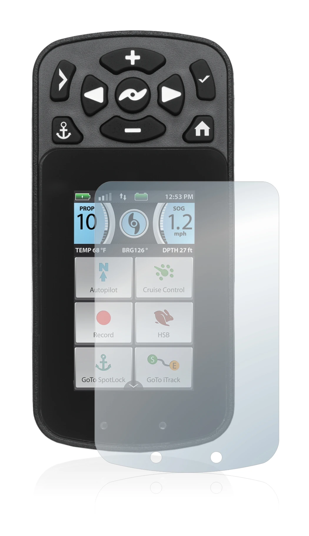 Image of the device Minn Kota I-Pilot Link with a wide variety of screen protectors.