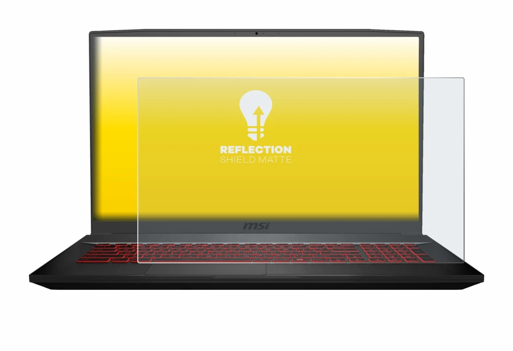 Image of the device MSI GF75 10SDR-234 with a wide variety of screen protectors.