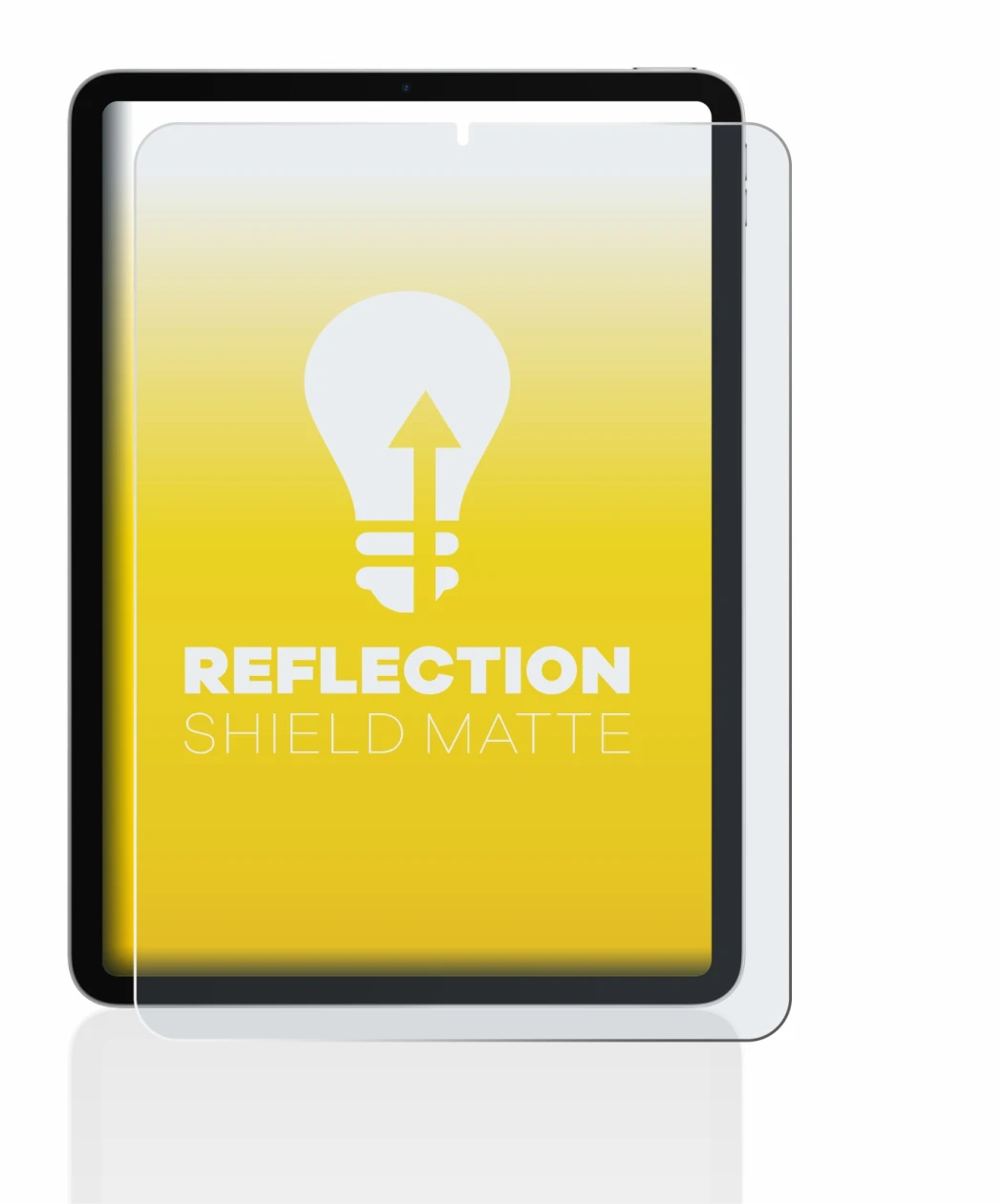 Image of the device Apple iPad Air 4 WiFi 2020 (4th Gen.) with a wide variety of screen protectors.