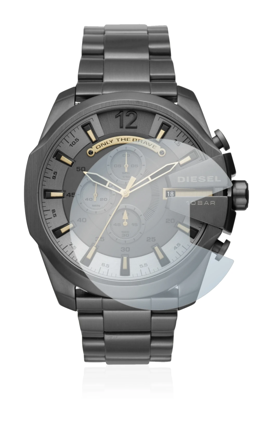 Image of the device Diesel Chronograph DZ4466 with a wide variety of screen protectors.