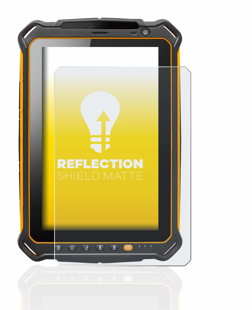 Image of the device i.safe MOBILE IS930.2 with a wide variety of screen protectors.