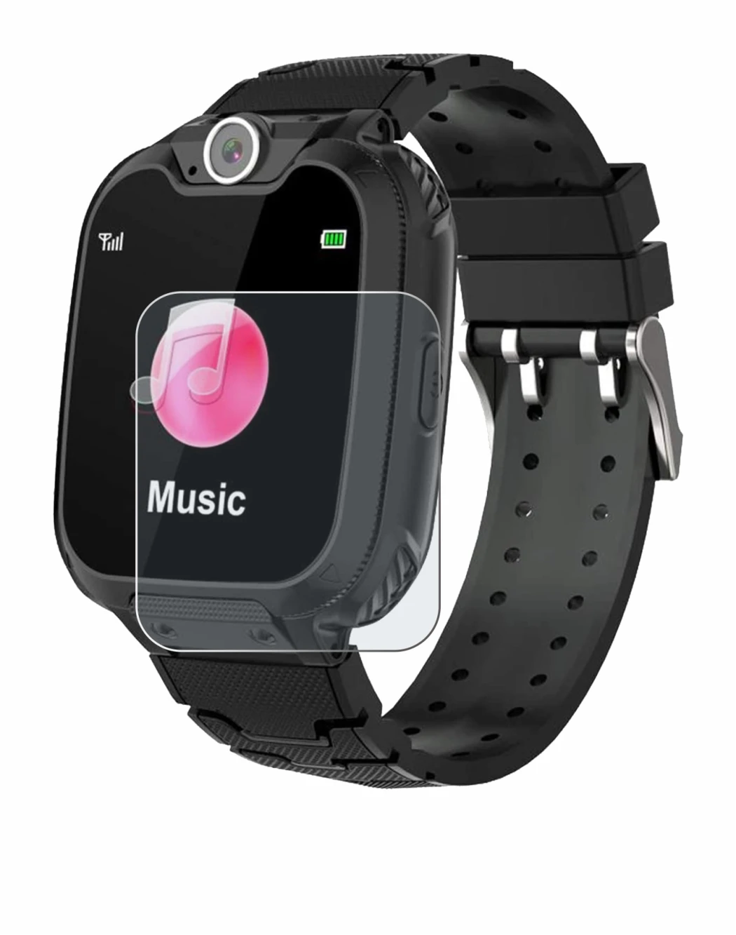 Image of the device Pthtechus S12 with a wide variety of screen protectors.