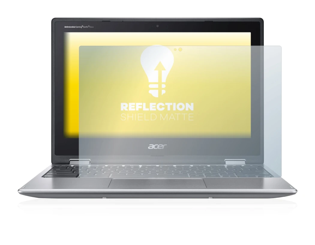 Image of the device Acer Chromebook Spin 311 with a wide variety of screen protectors.