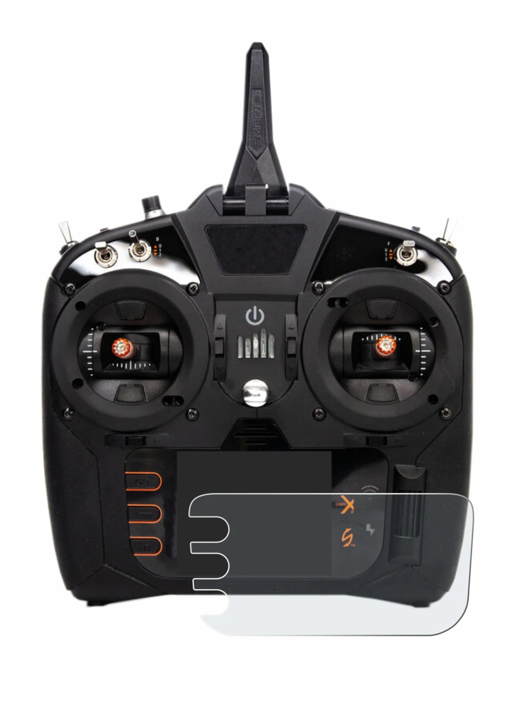 Image of the device Spektrum NX8 with a wide variety of screen protectors.