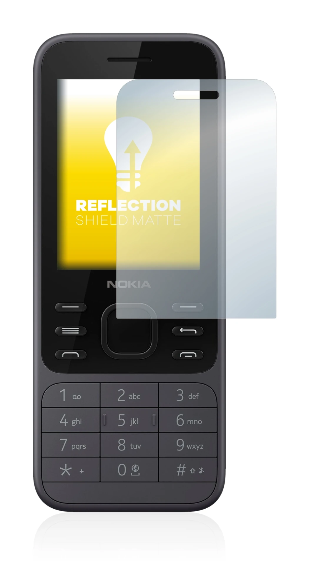 Image of the device Nokia 6300 2020 with a wide variety of screen protectors.