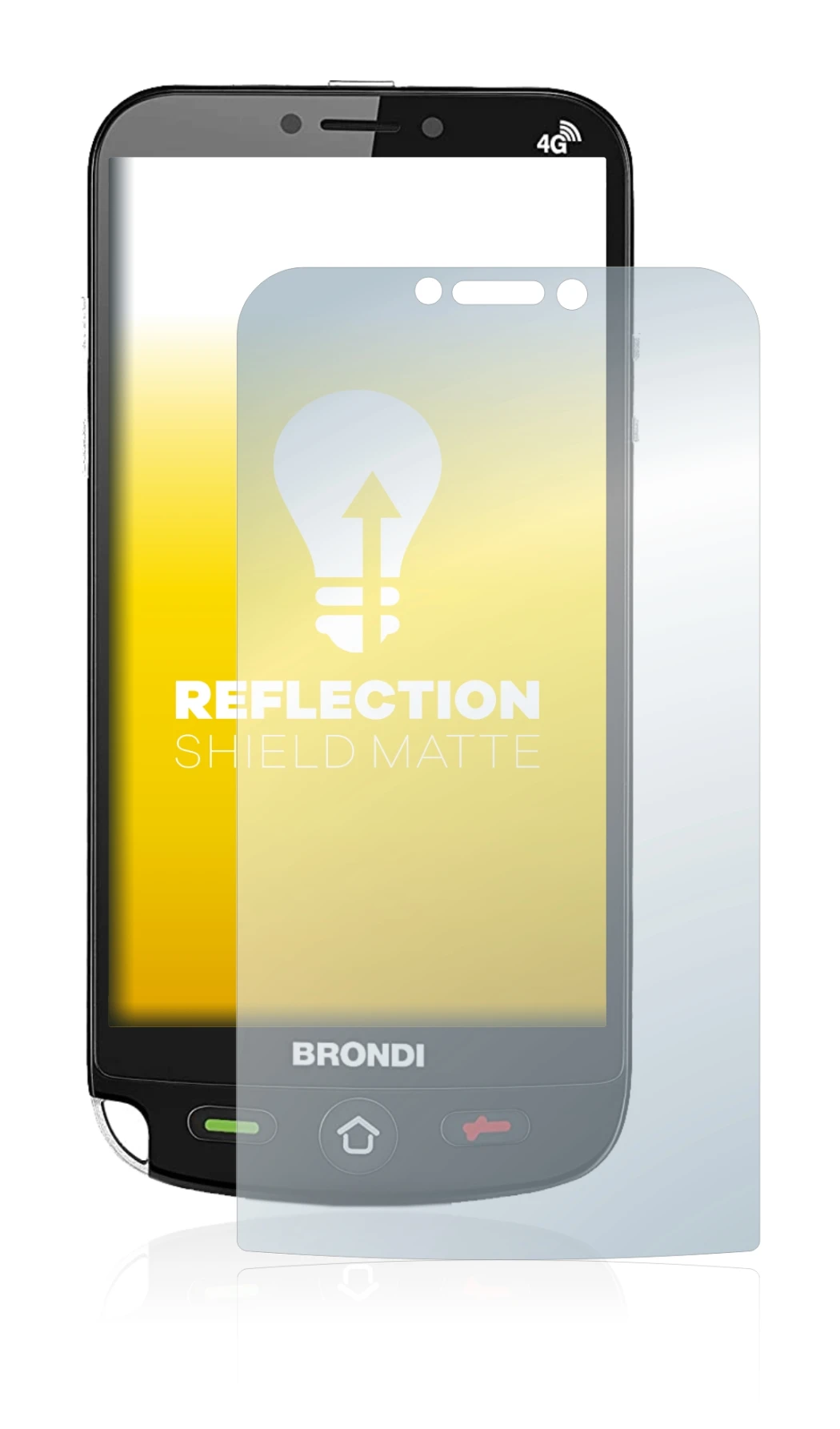 Image of the device Brondi Amico Dual Sim with a wide variety of screen protectors.