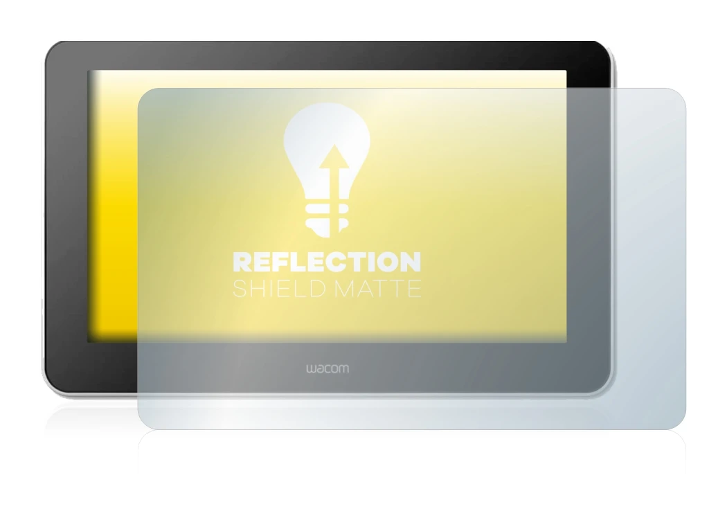 Image of the device Wacom One Creative Pen Display with a wide variety of screen protectors.