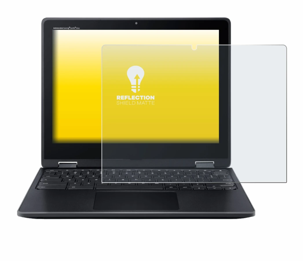 Image of the device Acer Chromebook Spin 512 with a wide variety of screen protectors.