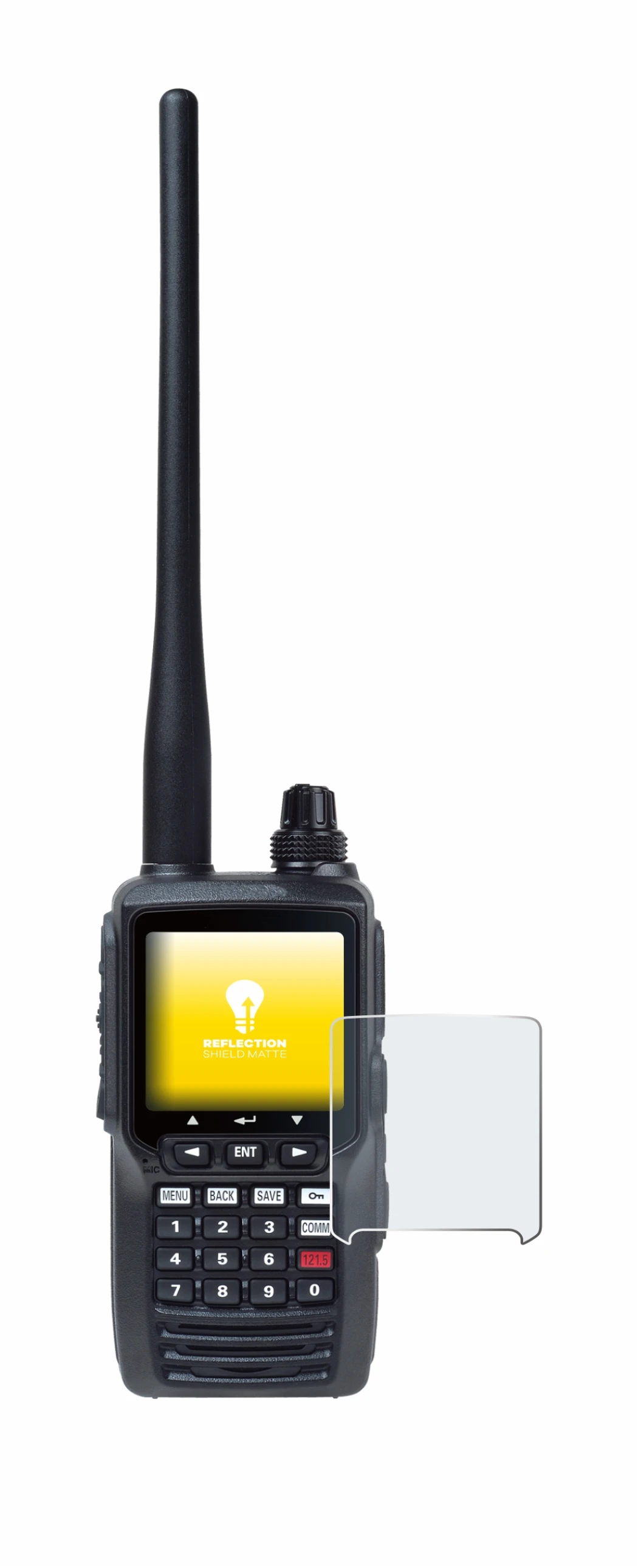 Image of the device Yaesu FTA-550 with a wide variety of screen protectors.