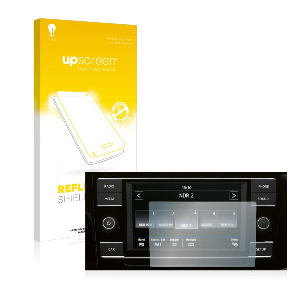Front side of a product packaging with the brand logo upscreen. Next to it is the device Volkswagen T6.1 California 2021 Compo