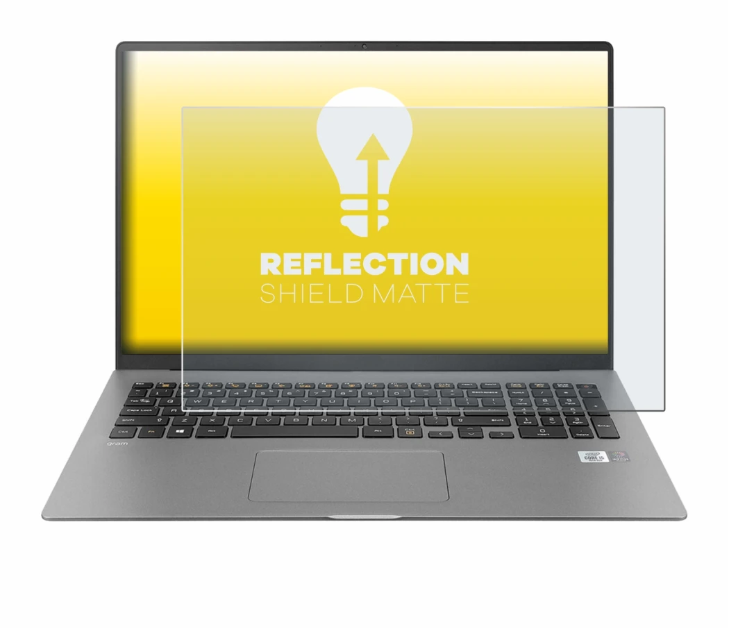 Image of the device LG gram 17'' 2021 with a wide variety of screen protectors.