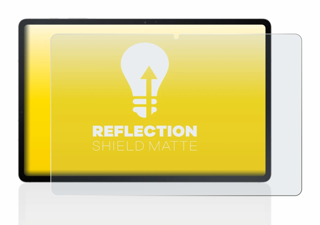 Image of the device Samsung Galaxy Tab S7 FE (Landscape) with a wide variety of screen protectors.