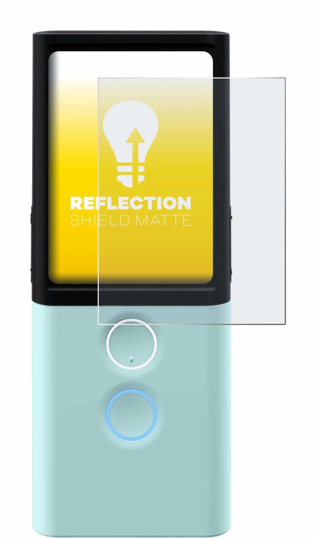 Image of the device Vasco Translator M3 with a wide variety of screen protectors.