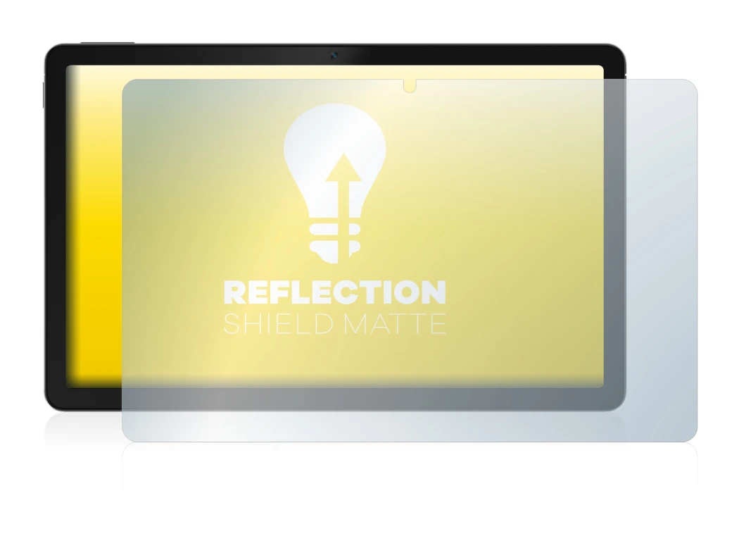 Image of the device realme Pad with a wide variety of screen protectors.