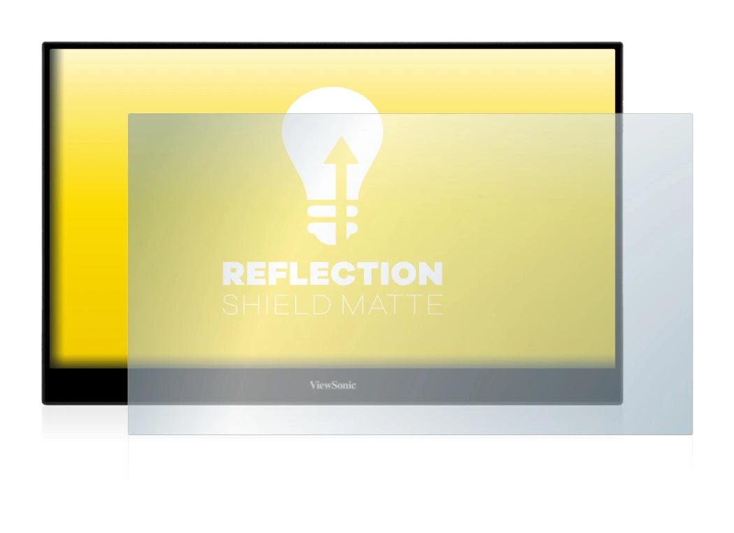 Image of the device ViewSonic TD1655 with a wide variety of screen protectors.