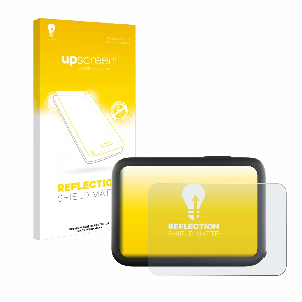 Front side of a product packaging with the brand logo upscreen. Next to it is the device GoPro Hero 10 Black shown with the co