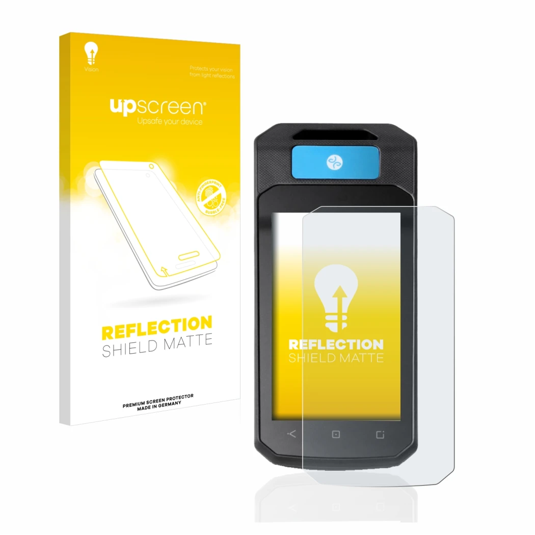 Front side of a product packaging with the brand logo upscreen. Next to it is the device Accu-Chek Insight mit DBLG1 shown wit