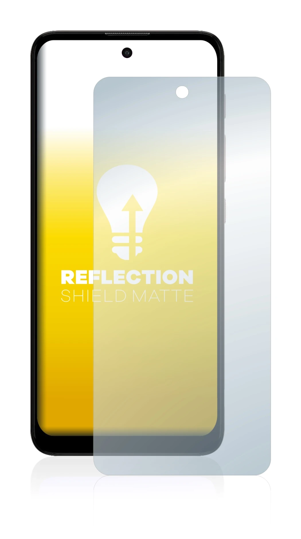 Image of the device Motorola Moto E40 with a wide variety of screen protectors.