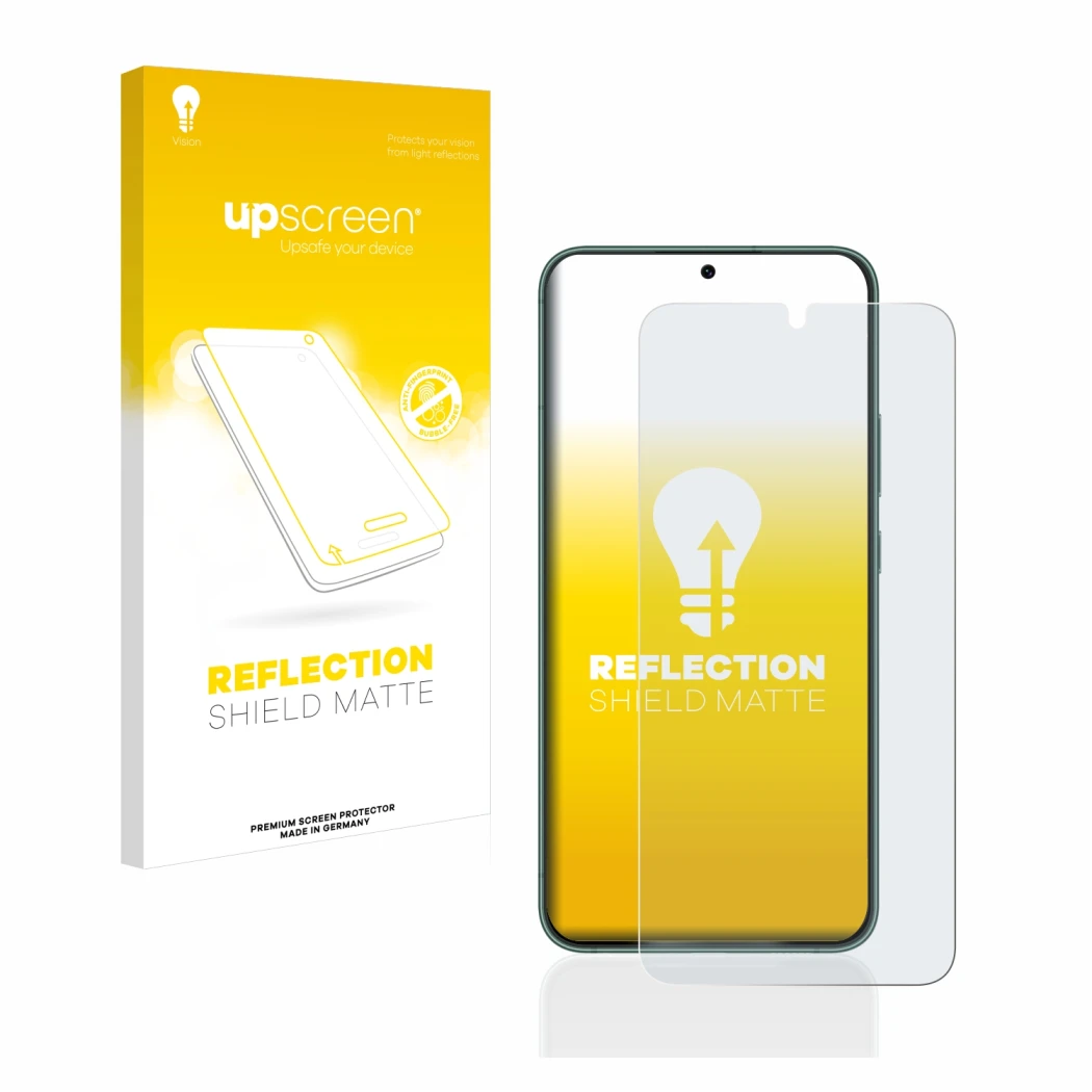 Front side of a product packaging with the brand logo upscreen. Next to it is the device Samsung Galaxy S22 Plus 5G shown with