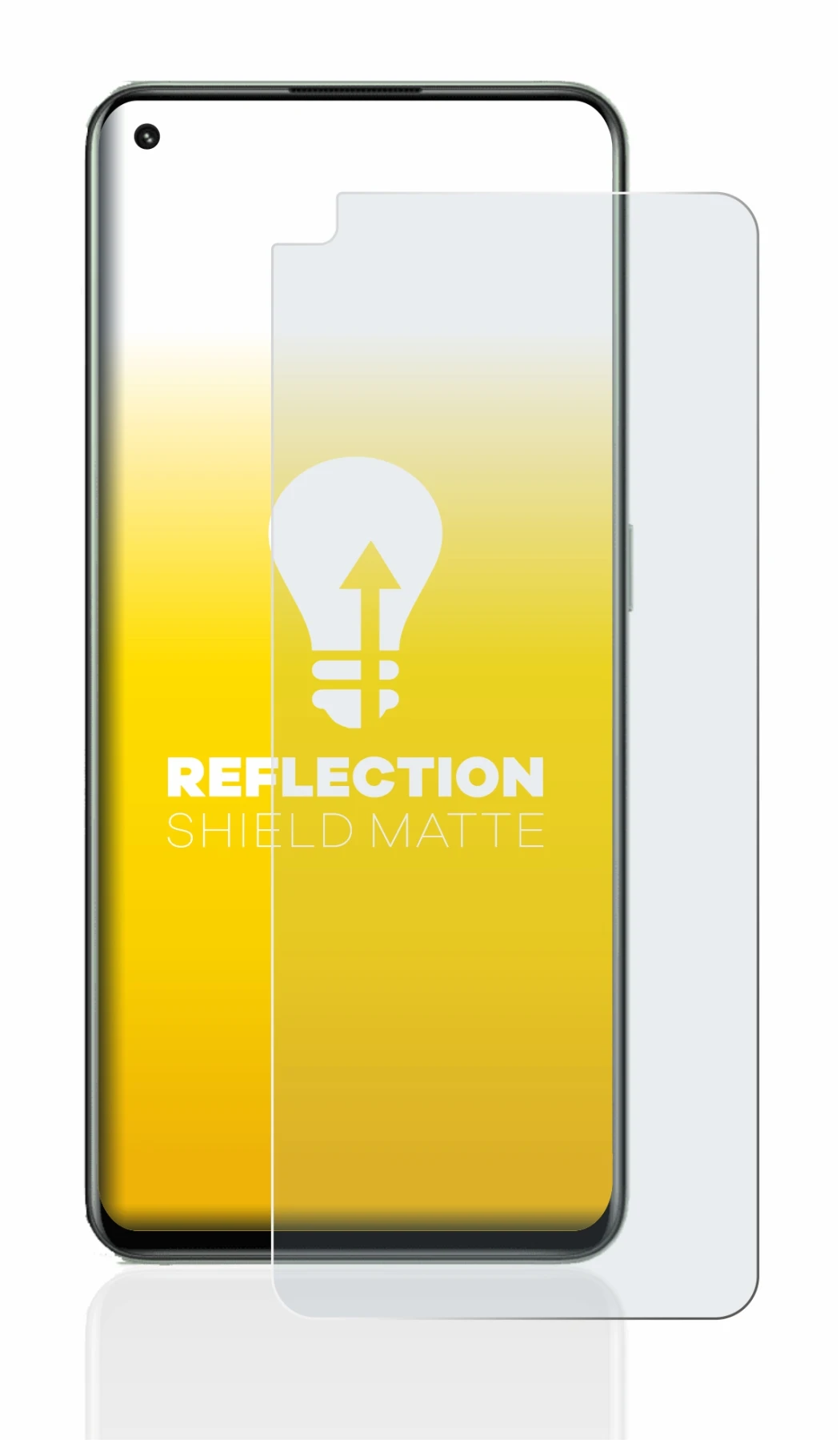 Image of the device realme GT 2 Pro with a wide variety of screen protectors.