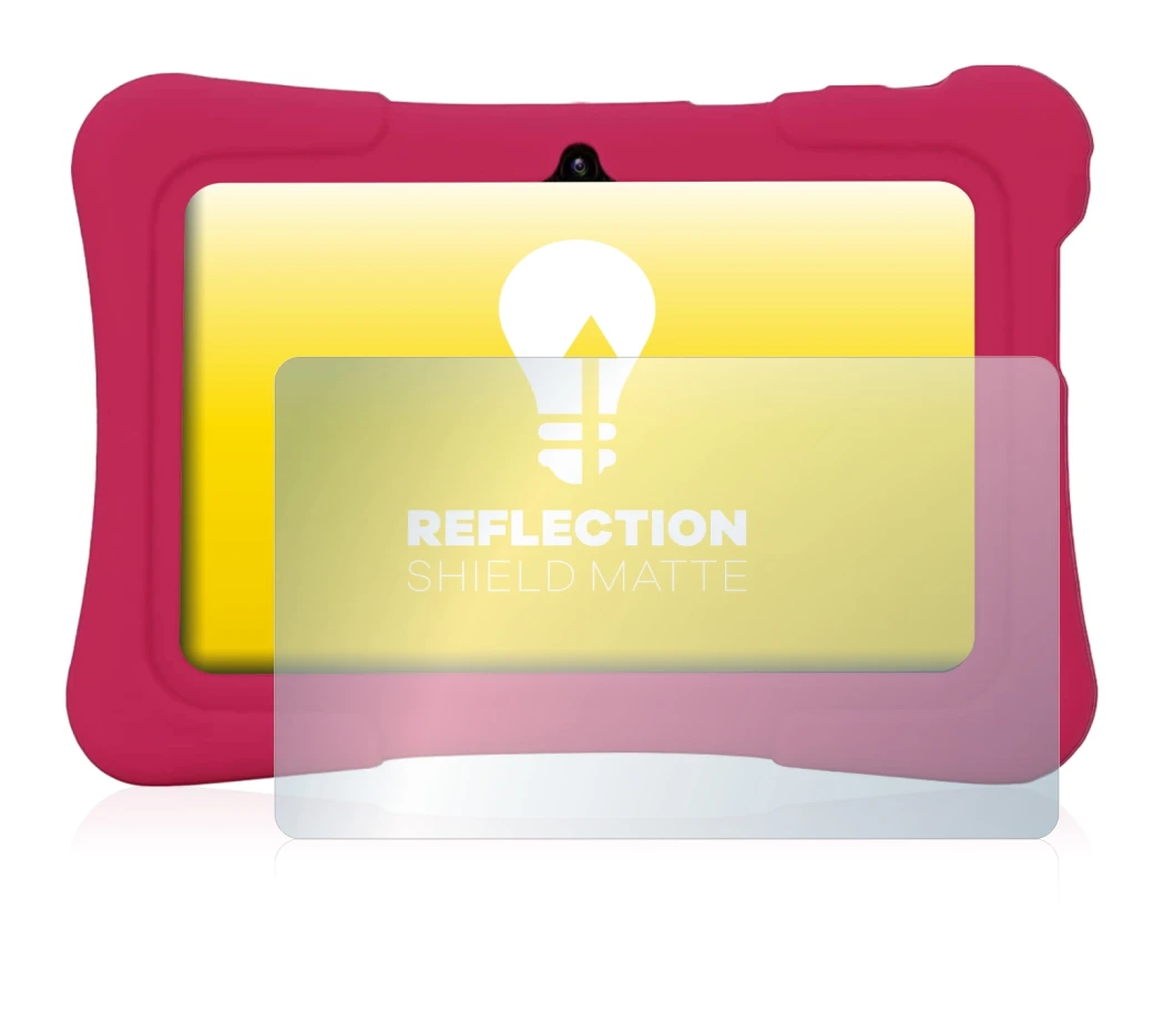 Image of the device Pritom K7 with a wide variety of screen protectors.