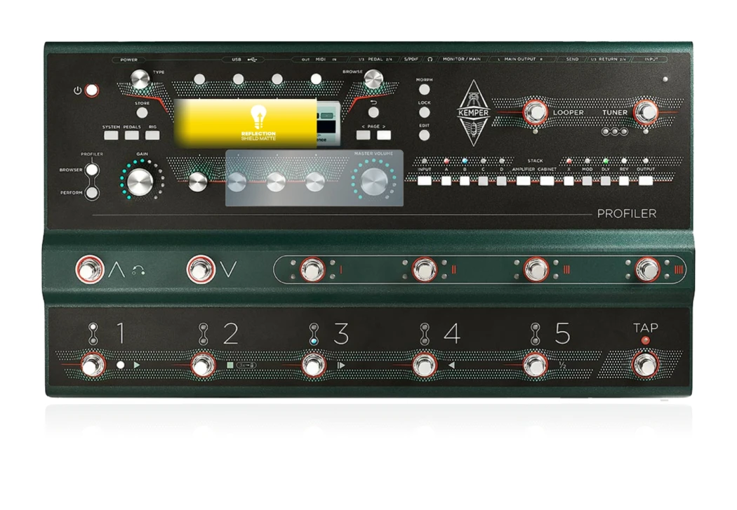 Image of the device Kemper Profiler Stage with a wide variety of screen protectors.