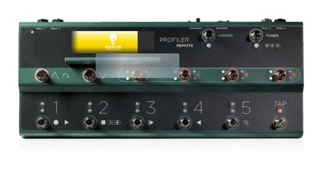 Image of the device Kemper Profiler Remote with a wide variety of screen protectors.
