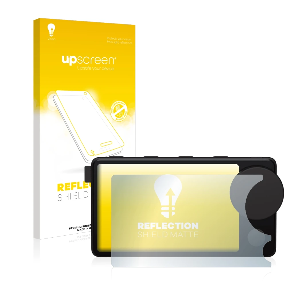 Front side of a product packaging with the brand logo upscreen. Next to it is the device Spotify Car Thing shown with the corr
