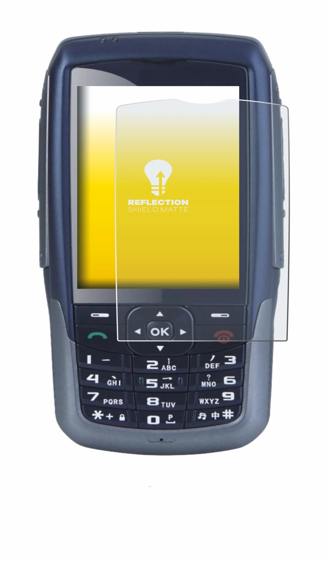 Image of the device Malux SED GPH-610R with a wide variety of screen protectors.