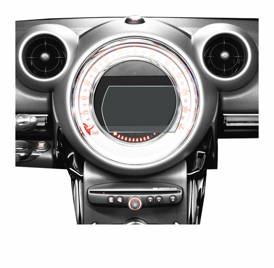 Image of the device Mini Countryman R60 2010-2016 Infotainment System with a wide variety of screen protectors.
