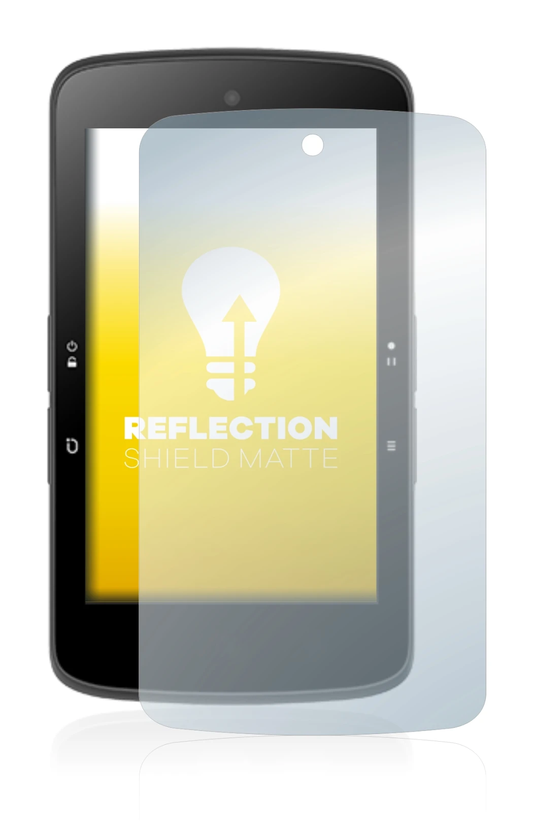 Image of the device Bryton Rider S800 with a wide variety of screen protectors.