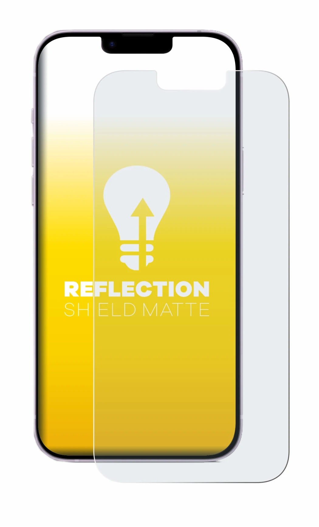 Image of the device Apple iPhone 14 Plus with a wide variety of screen protectors.