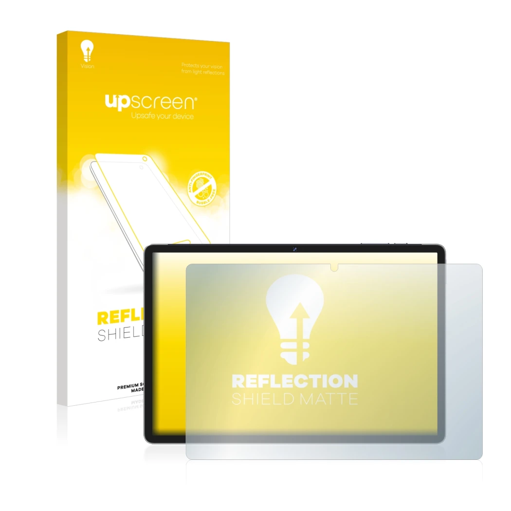 Front side of a product packaging with the brand logo upscreen. Next to it is the device Jumper Ezpad M10S shown with the corr
