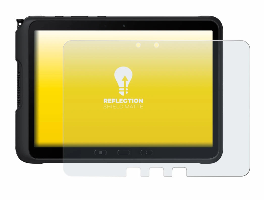 Image of the device Samsung Galaxy Tab Active 4 Pro with a wide variety of screen protectors.